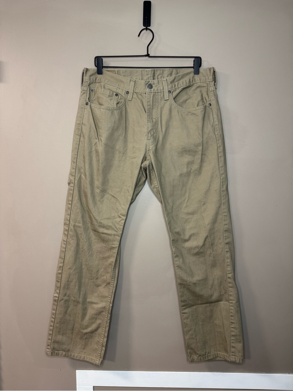 Levi's 501 Khaki Jeans - Size 34x32